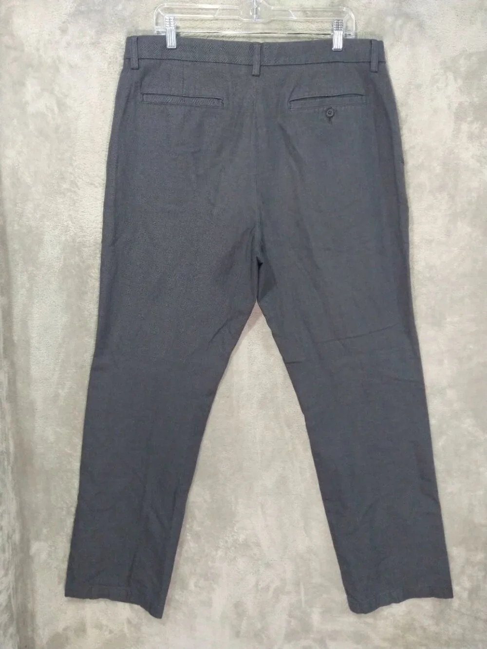 Banana Republic Pants Mens 36x34 Blue Gavin Chino Straight Leg Cotton Preppy